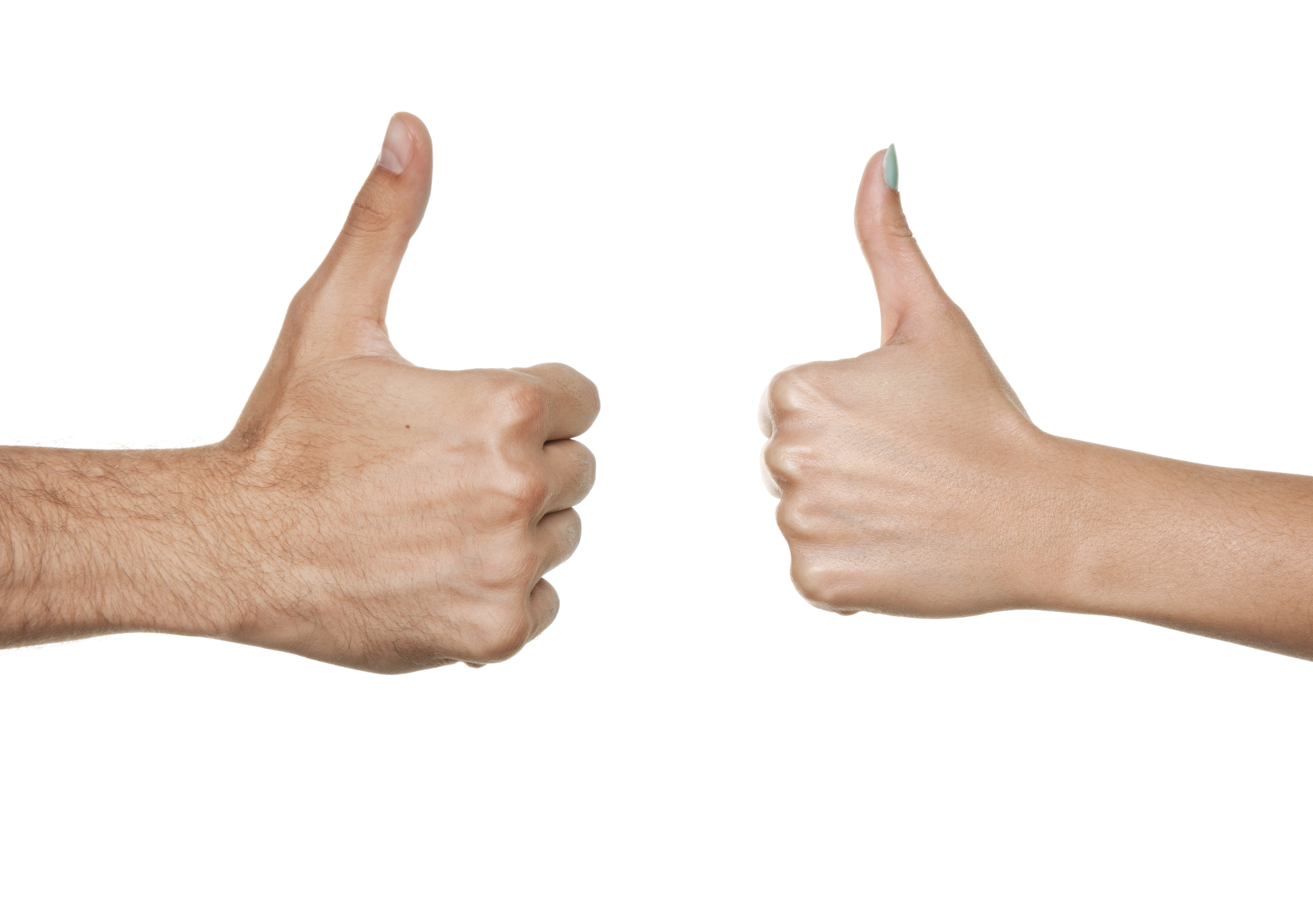 If a customer gives you a 'thumbs up,' let the world know!